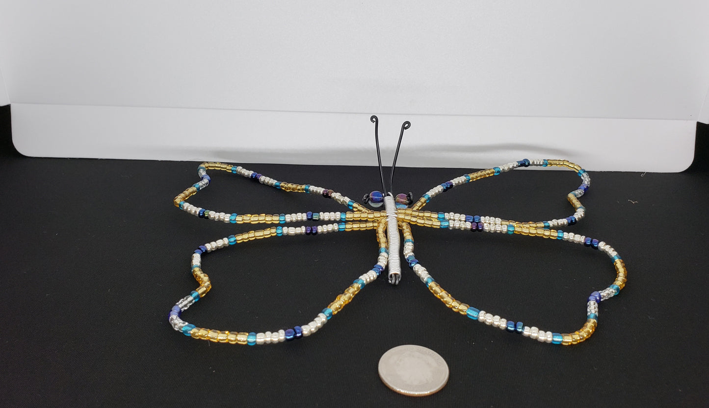 Butterfly - Large - Fully Beaded #1