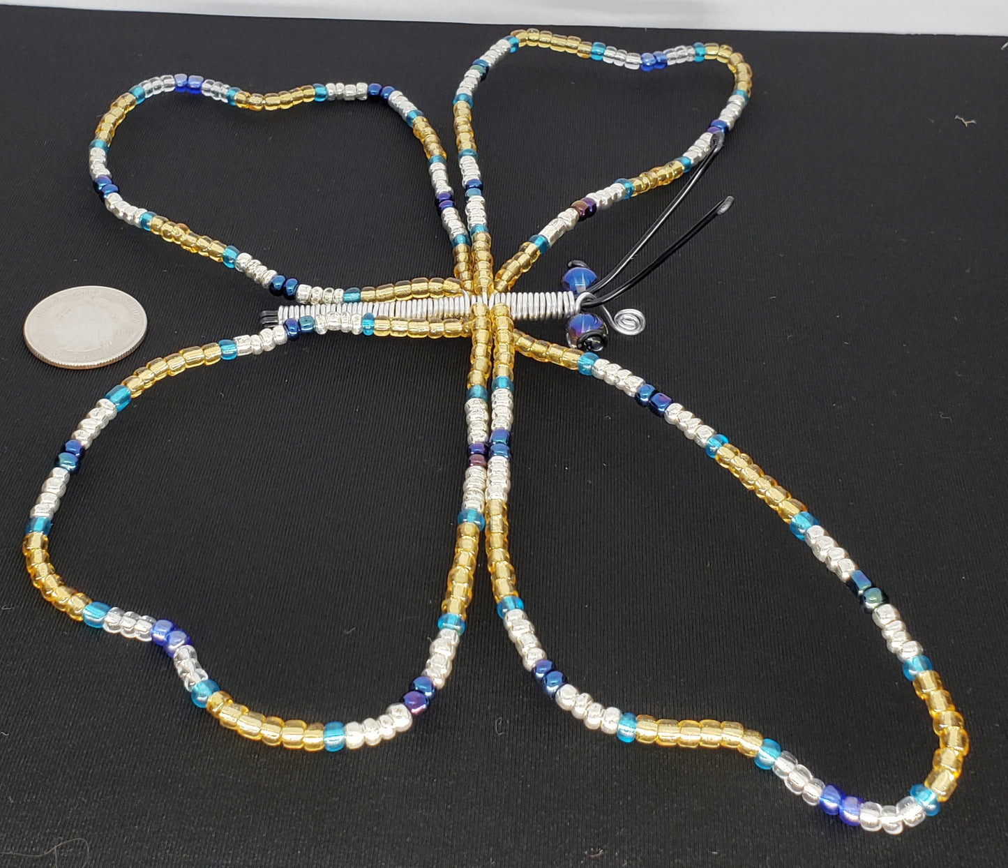 Butterfly - Large - Fully Beaded #1