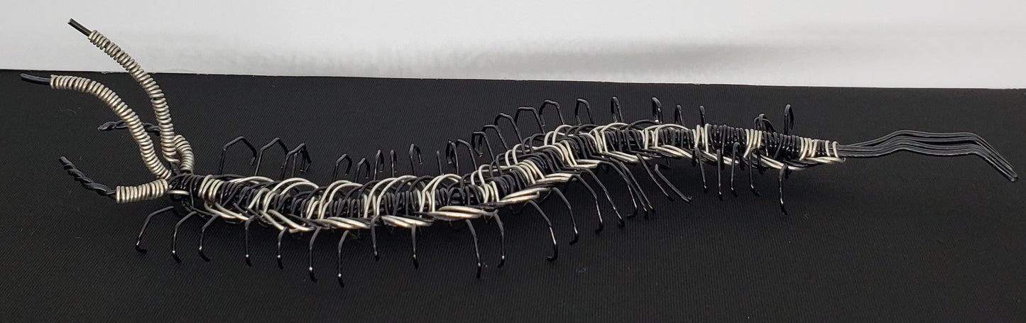 Centipede - Silver/Black