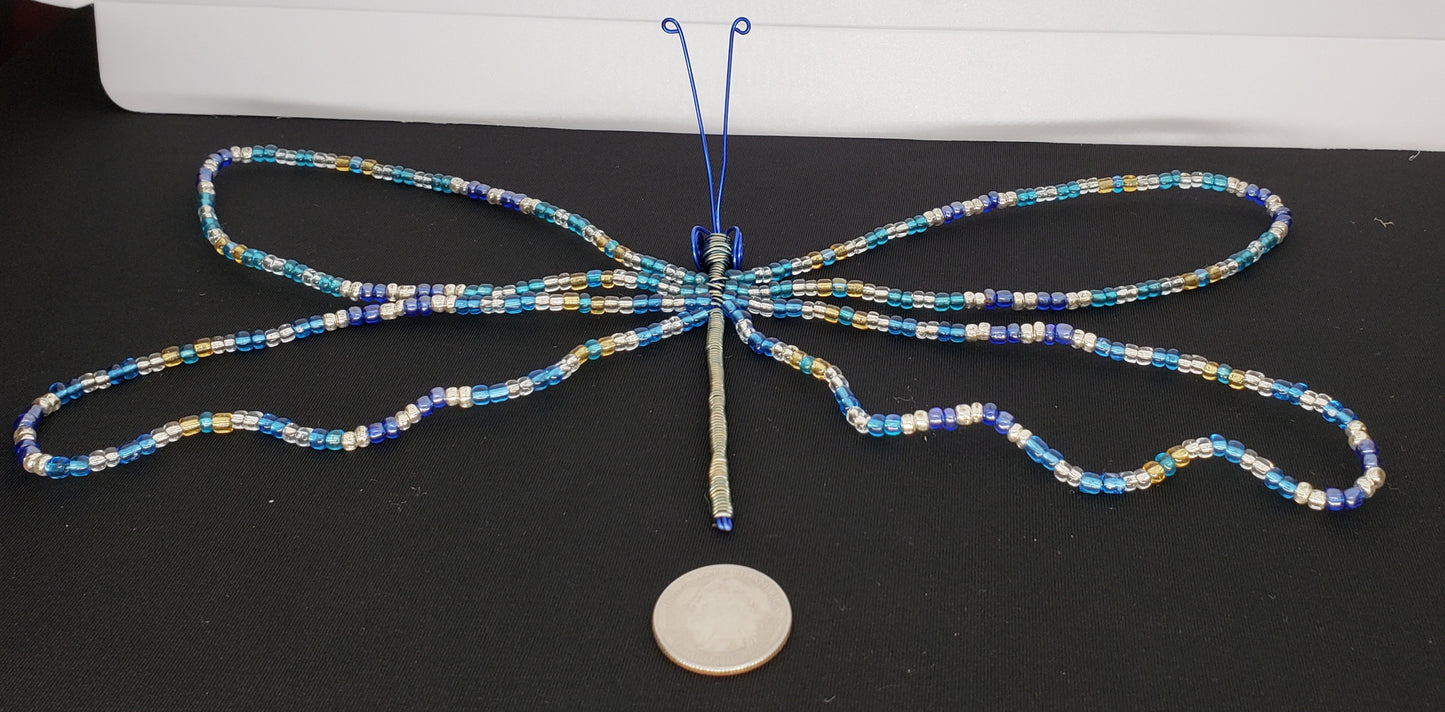 Dragonfly - Large - Fully Beaded #1
