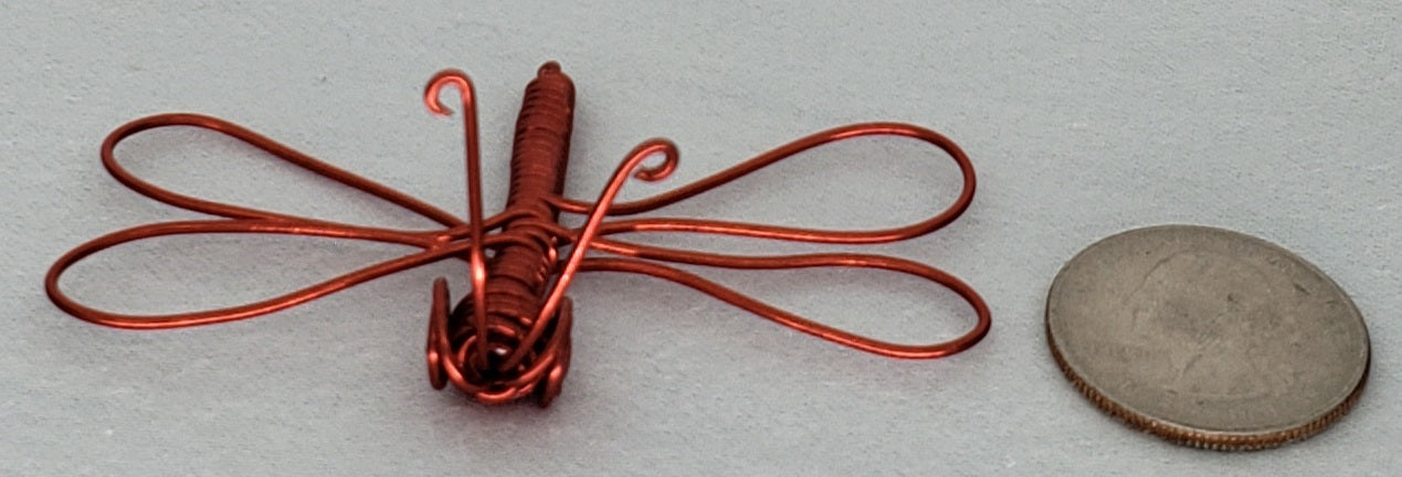 Dragonfly - Medium - Red