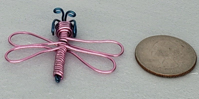 Dragonfly - Small - Pink/Blue