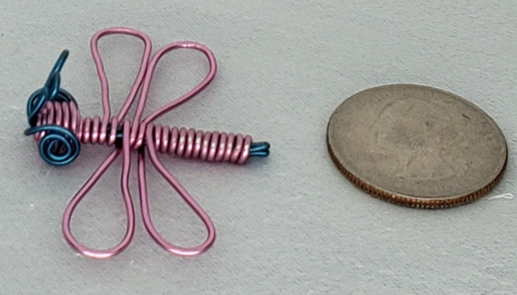 Dragonfly - Small - Pink/Blue