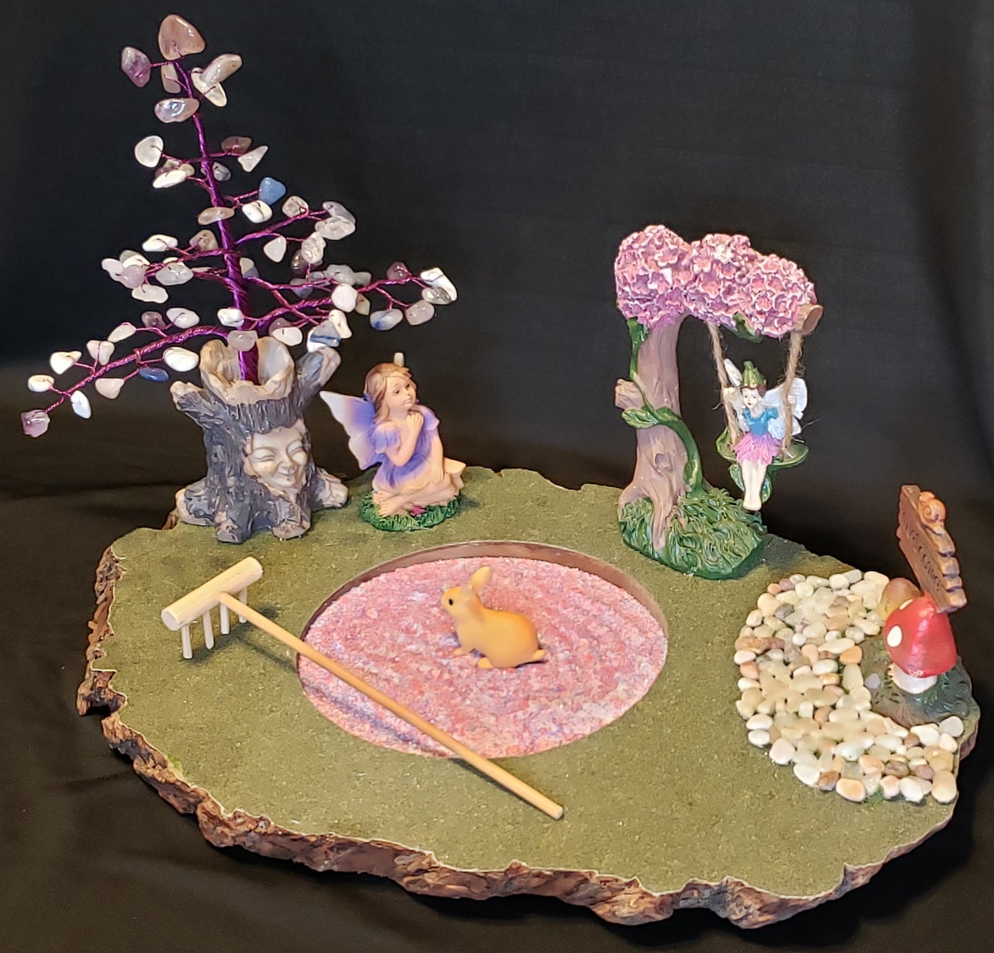 Centerpiece - Zen Garden / Fairy Garden- Peaceful Day