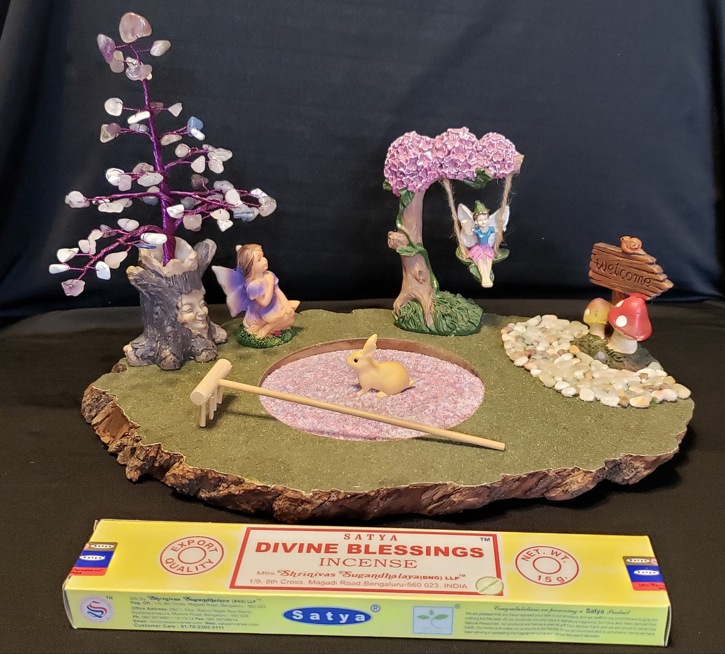 Centerpiece - Zen Garden / Fairy Garden- Peaceful Day