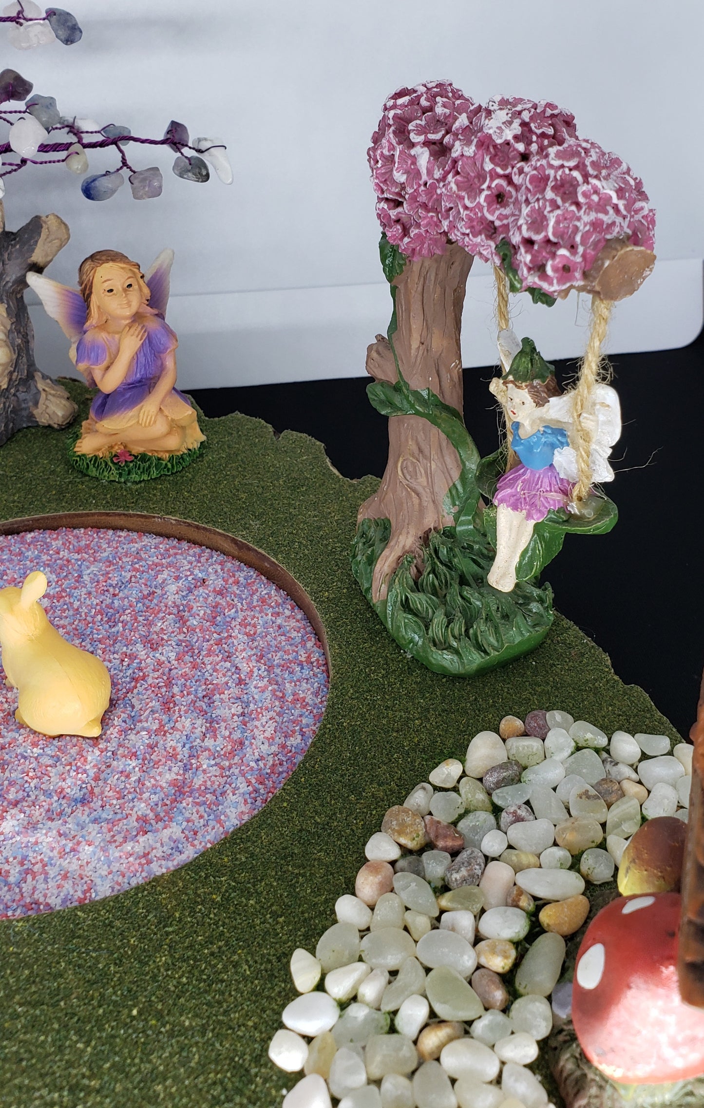 Centerpiece - Zen Garden / Fairy Garden- Peaceful Day