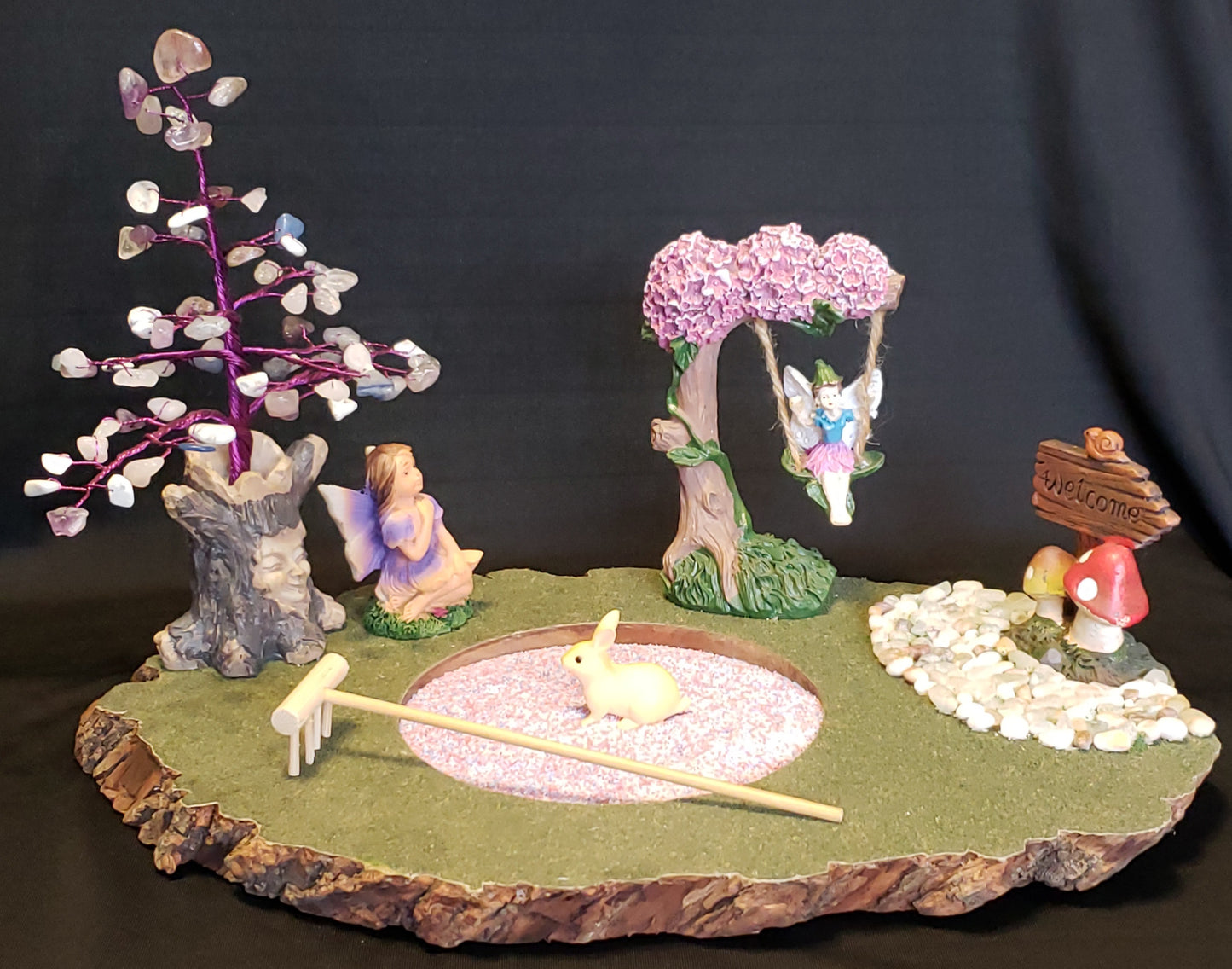 Centerpiece - Zen Garden / Fairy Garden- Peaceful Day