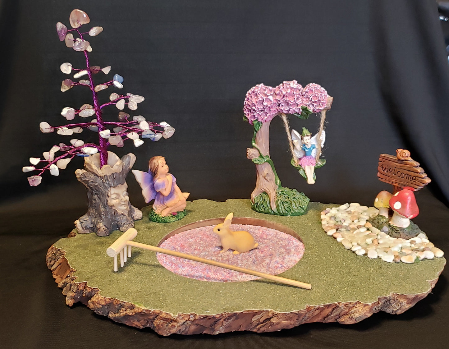 Centerpiece - Zen Garden / Fairy Garden- Peaceful Day