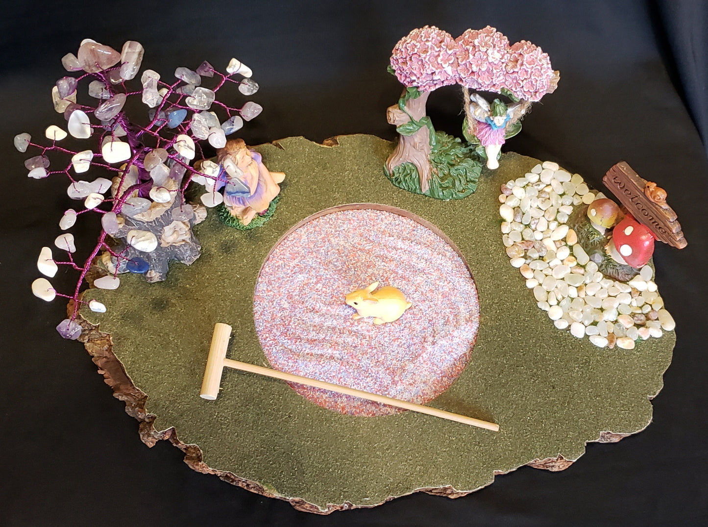 Centerpiece - Zen Garden / Fairy Garden- Peaceful Day