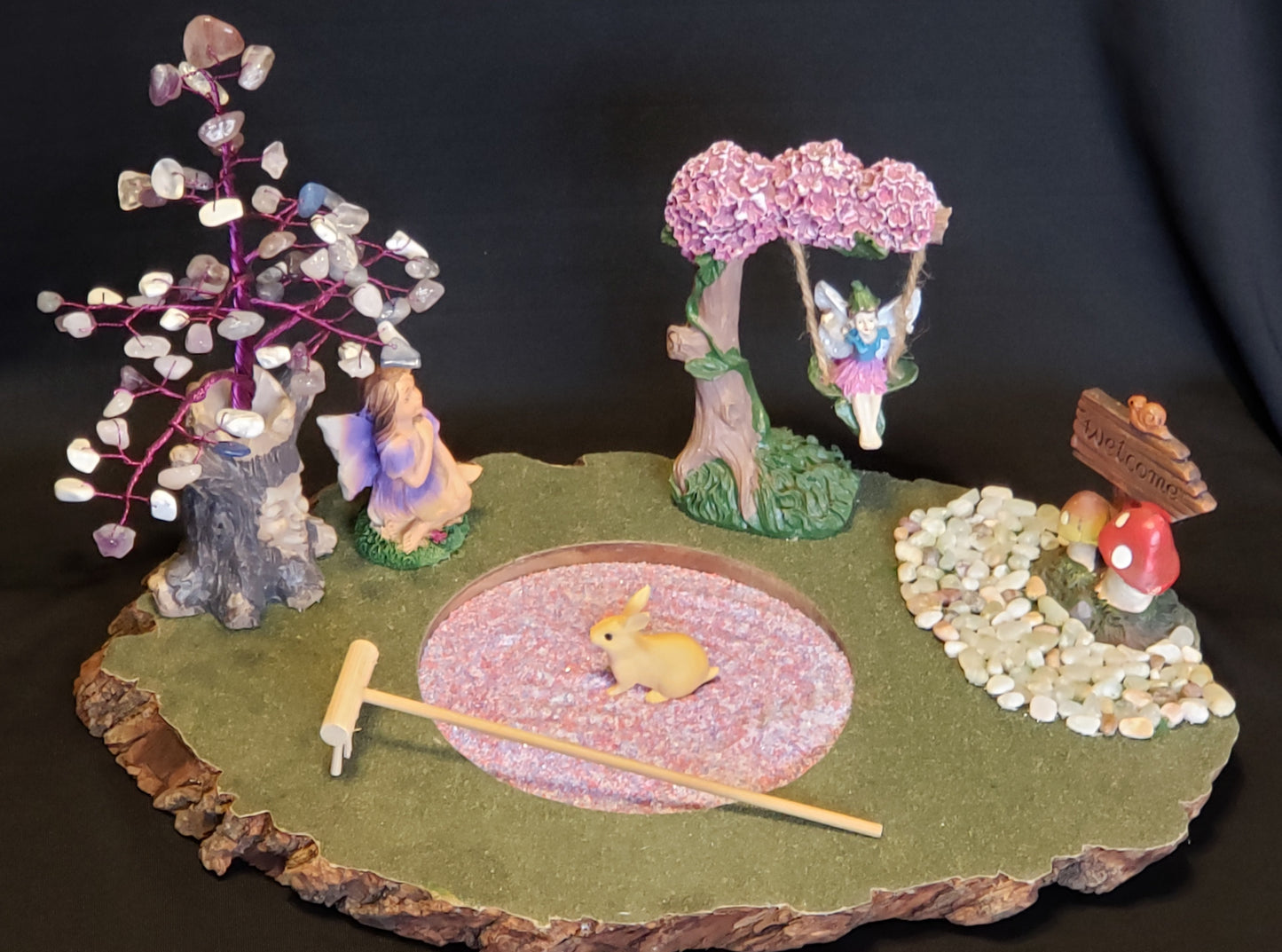 Centerpiece - Zen Garden / Fairy Garden- Peaceful Day