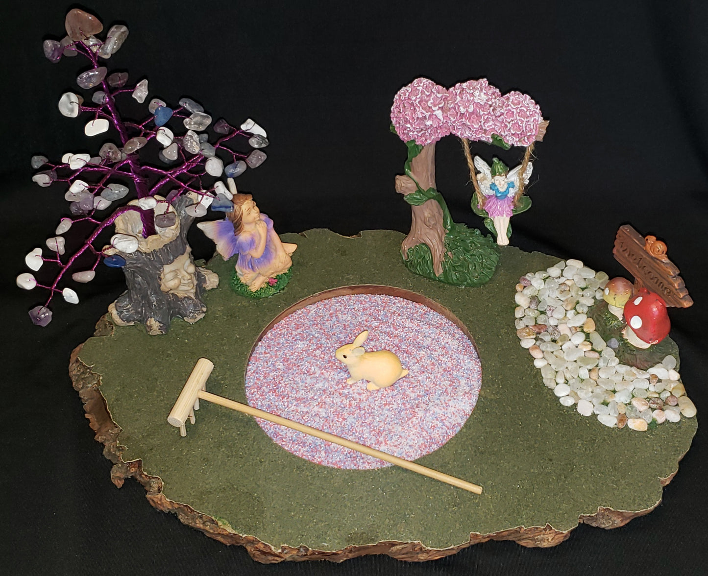 Centerpiece - Zen Garden / Fairy Garden- Peaceful Day