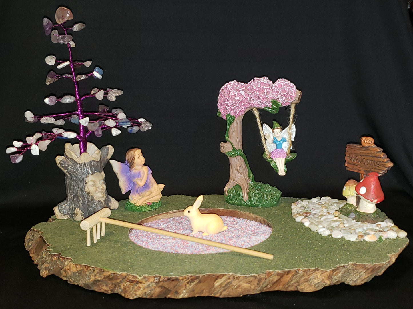 Centerpiece - Zen Garden / Fairy Garden- Peaceful Day