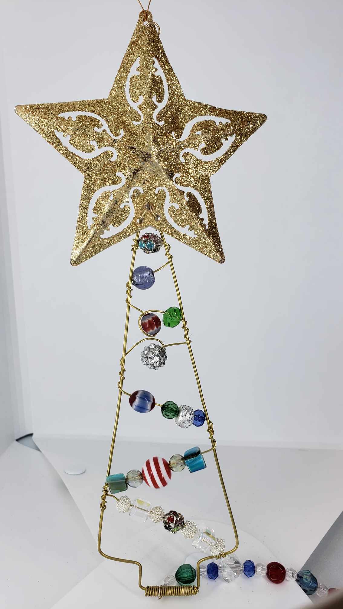 Xmas Spinner - Gold Star Tree