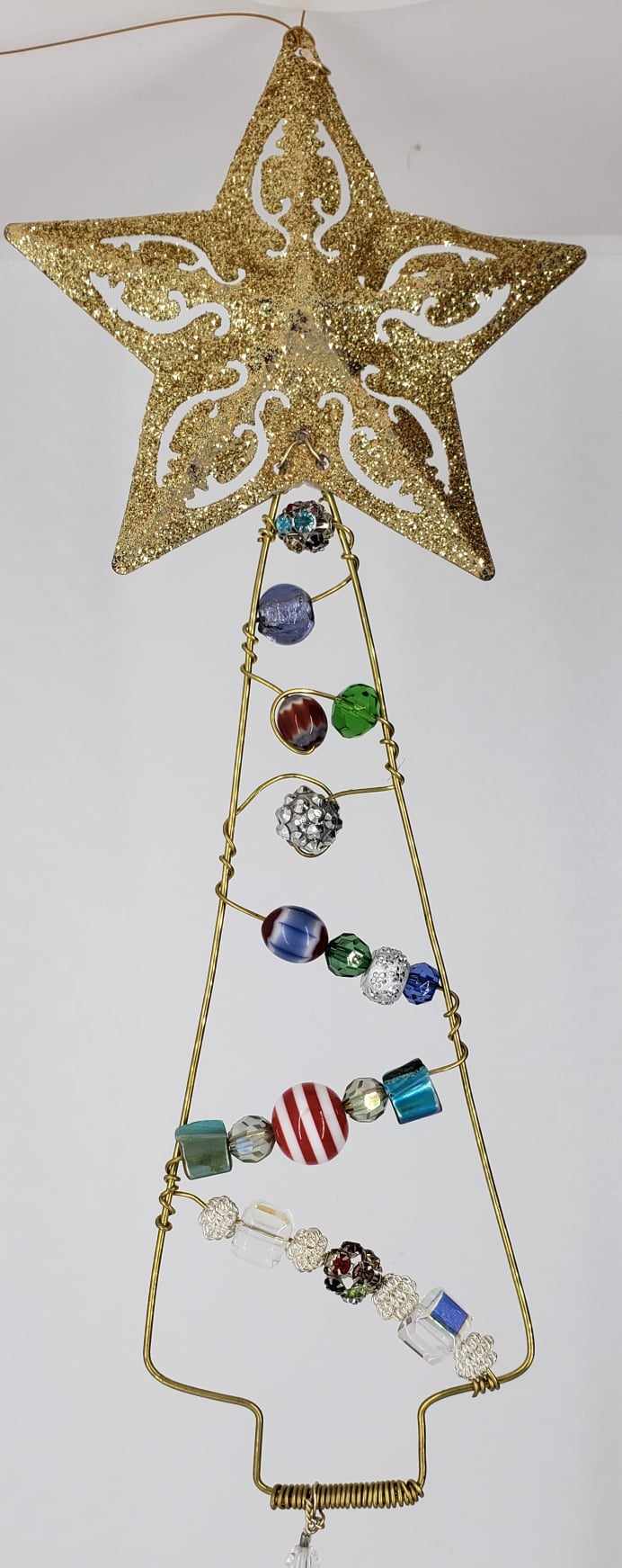 Xmas Spinner - Gold Star Tree