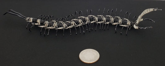 Centipede - Silver/Black