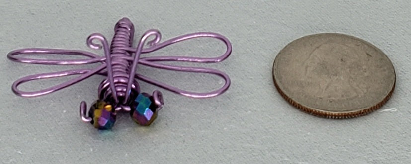 Dragonfly - Small - Light Purple