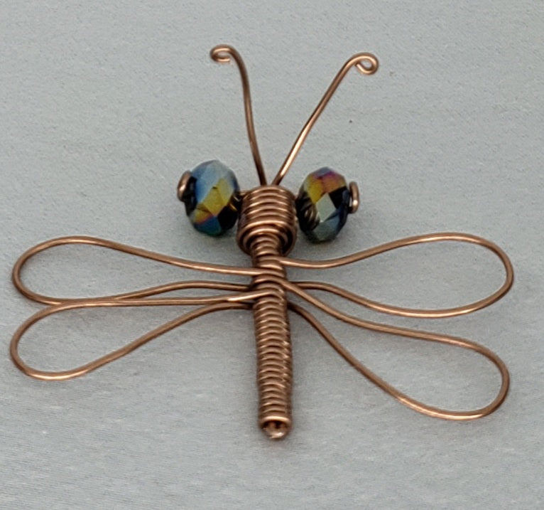 Dragonfly - Medium - Copper