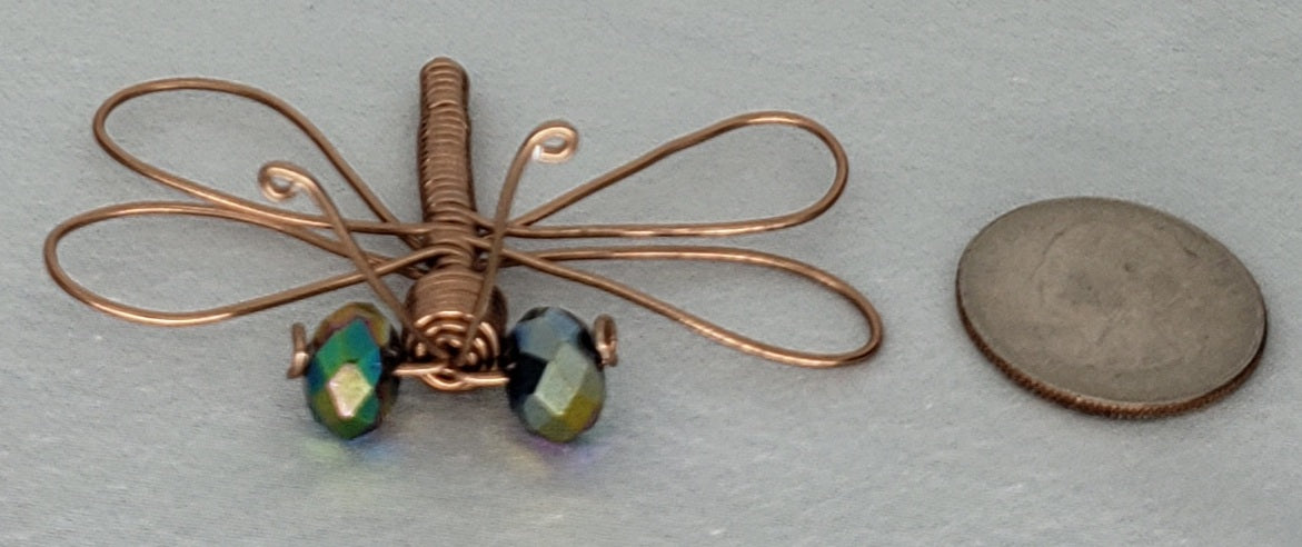 Dragonfly - Medium - Copper