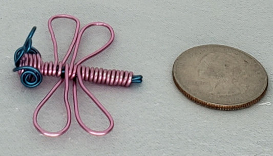 Dragonfly - Small - Pink/Blue