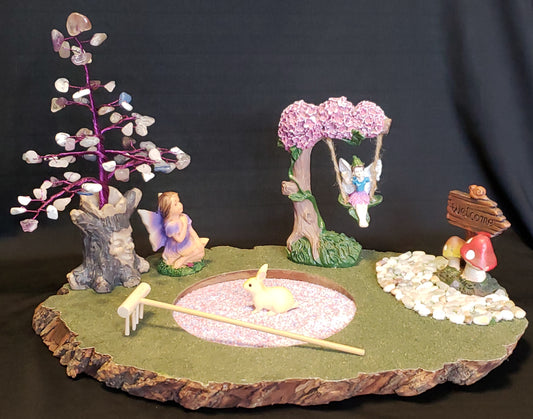 Centerpiece - Zen Garden / Fairy Garden- Peaceful Day