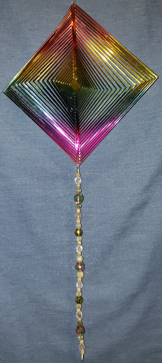 Rainbow Wind Spinner - Diamond #2
