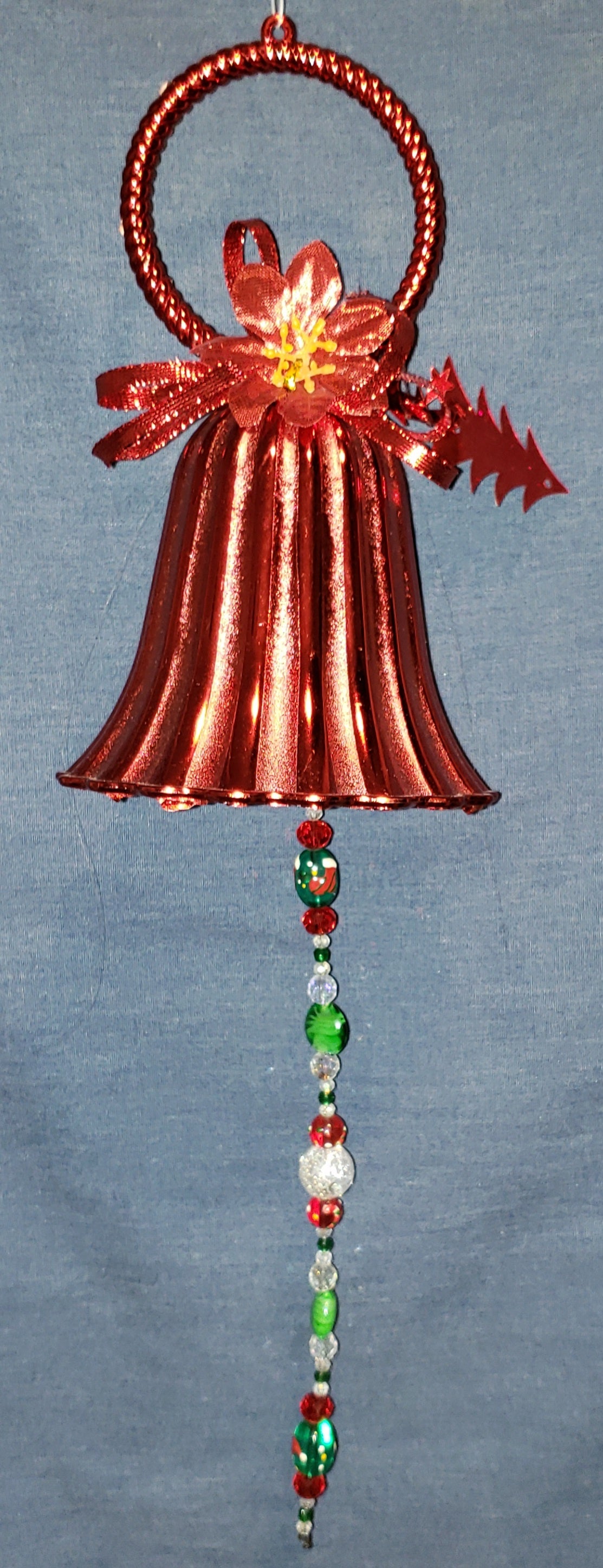 Xmas Spinner - Red Bell