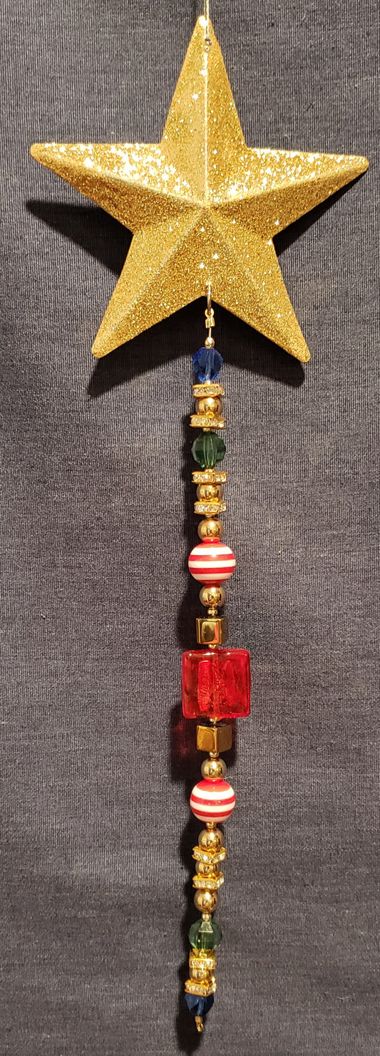 Xmas Spinner - Gold Star - #1